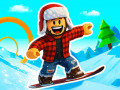 Spel Snow Rider Obby Parkour